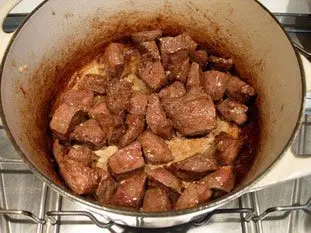 Boeuf bourguignon : Étape 7