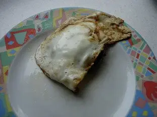 Steak haché oeuf à cheval : Étape 7