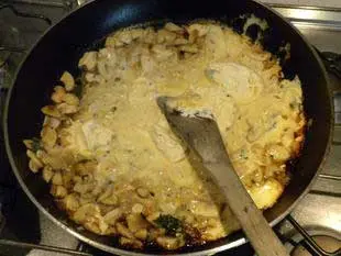 Escalope de veau à la crème : Étape 9