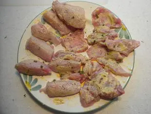 Lapin à la moutarde : Étape 2