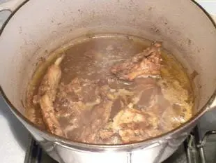 Lapin à la moutarde : Étape 6