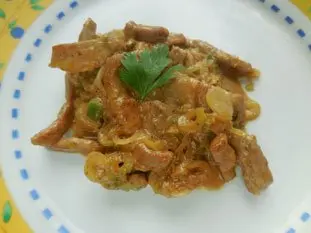 Sauté de veau printanier