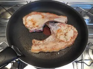 Côtelettes de porc au four : Étape 3