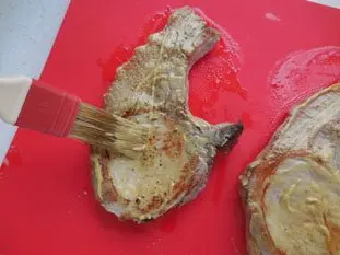 Côtelettes de porc au four : Étape 4