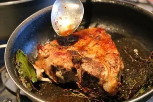 Côte de veau aux petits légumes : Étape 9