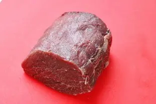 Filet de boeuf Wellington : Étape 1