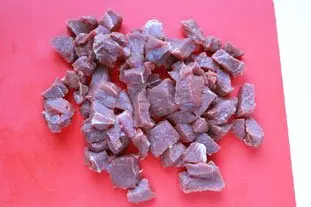 Viande braisée au vin rouge réduit : Étape 4