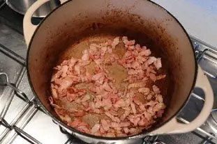 Viande braisée au vin rouge réduit : Étape 8