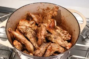 Civet de lapin à la normande : Étape 10