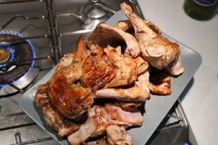 Civet de lapin à la normande : Étape 7