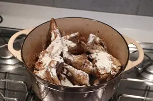 Civet de lapin à la normande : Étape 9