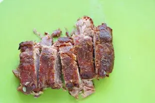 Rôti de porc à la sauge, cuit au sac : Étape 13