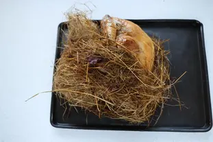 Volaille au foin : Étape 8