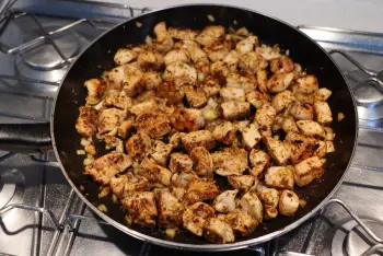 Poulet "cantina" : Étape 4