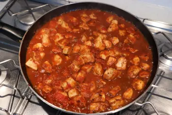 Poulet "cantina" : Étape 5