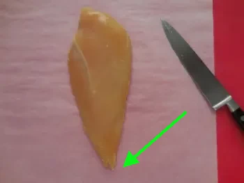 Escalope cordon bleu : Étape 1