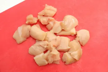 Brochettes de poulet épicé : Étape 1
