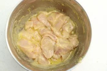 Brochettes de poulet épicé : Étape 3