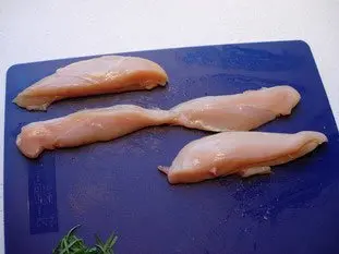 Blancs de volaille à l'estragon : Étape 5