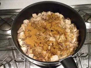 Poulet au curry express : Étape 5