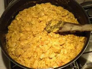 Poulet au curry express : Étape 7