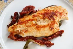 Filets de poulet retournés à la mozzarella