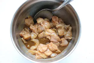 Émincé de poulet sauté aux poireaux : Étape 2
