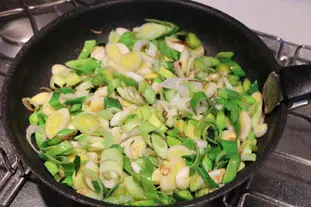 Émincé de poulet sauté aux poireaux : Étape 7