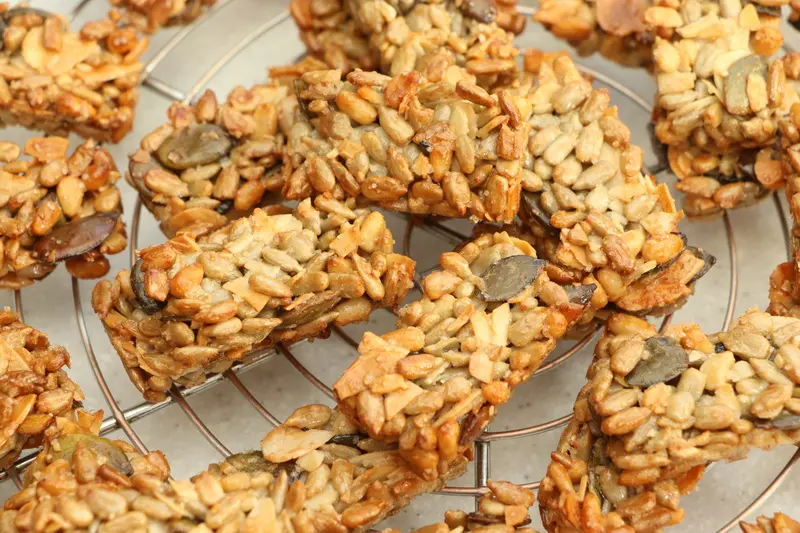 Petits gateaux de graines