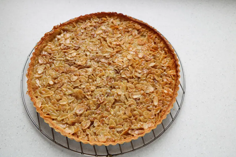 Tartes aux amandes effilées 