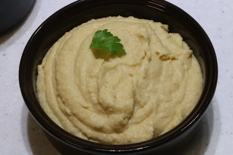 Purée de chou-fleur et pois chiche