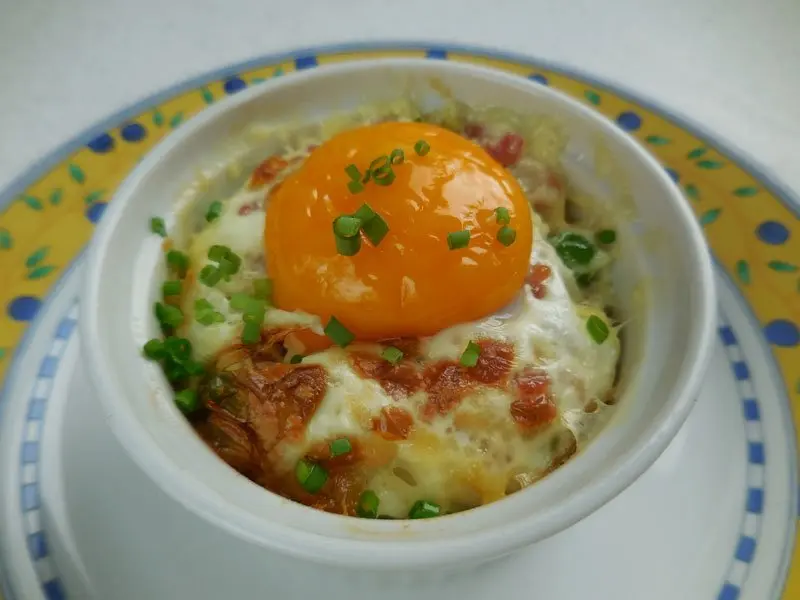Oeufs cocotte à la Française