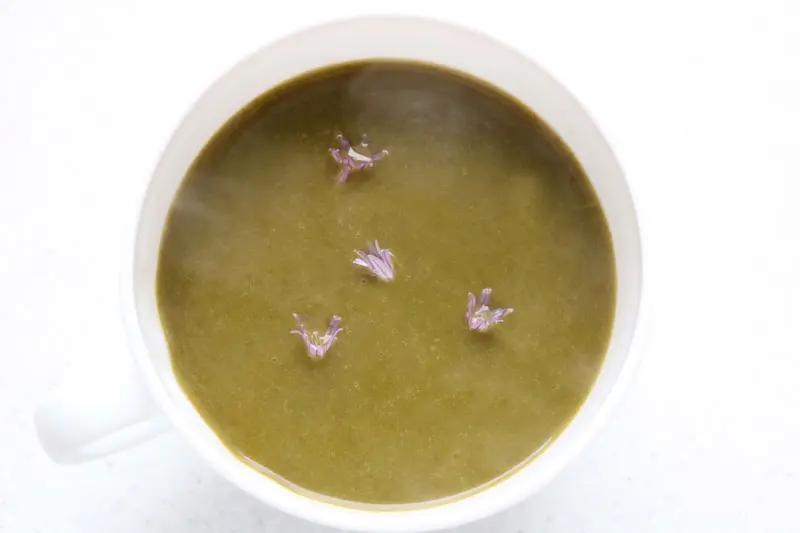 Soupe très verte et très peu chère