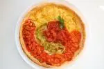 Tarte fromagère aux tomates