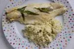 Filet de bar au four, citron et estragon
