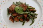 Porc sauté aux haricots verts façon asiatique