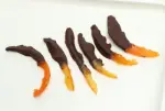 Orangettes au chocolat pour Erika