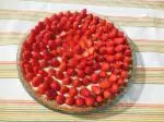 Tarte fraise et verveine