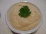 Purée de topinambours au foie gras