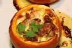 Potimarrons garnis en gratin