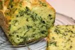 Cake aux épinards et au Comté