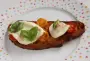Bruschetta et mozzarella