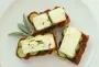 Tartines gratinées aux courgettes et tomates