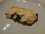 Tartine aux épinards et béchamel