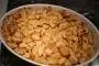 Gratin de pommes fruits aux amandes