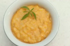 Riz au lait et abricots rôtis