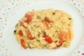 Risotto aux courgettes et tomates cerises